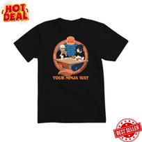 Burger King Naruto Tavo Ninja Kelias Marškinėliai Marškinėliai Gerbėjo Dovana S-5XL greito maisto parodija Unisex Marškinėliai S