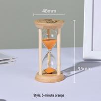 Šviečiantis mini smėlio laikrodis vaikų dantų valymui
