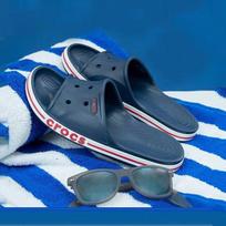 Crocs Baya Crocband Unisex Slide Sandals M8W10