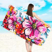 Hot-Selling Quick-Dry Thick Beach Towel - Large, Soft, Absorbent, 250g 70x140 cm