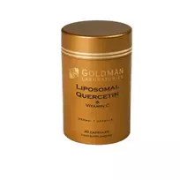GOLDMAN LABORATORIES, Liposomal Quercetin & Vitamin C, maisto papildas, N30