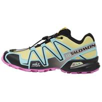 Salomon Speedcross 3 Patogūs Minkšti Žemi Žygio Batai Vyriški Žygio Batai Geltoni Mėlyni 478598 44