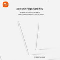 Xiaomi išmanusis rašiklis (2 gen) skirta Pad 6/6 Pro balta
