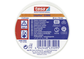 Izoliacinė juosta tesa® Professional tesaflex 53988, vidaui, 19mm x 20m, (įv. spalvų)