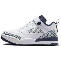 Air Jordan Spizike Low PS Obsidian Vaikų Sneakeriai Balti Grynai Platininiai FQ3951-104 28