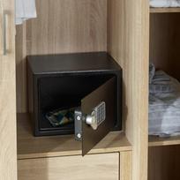 „Yale YSV/200/DB2“ laisvai pastatomas 8,6 l plieno seifas, juodas