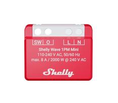 Shelly Wave 1PM Mini LR išmanusis Z-Wave relė
