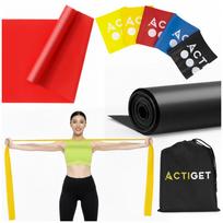Actiget® pasipriešinimo gumų komplektas mankštai, 5 vnt. ACT0106