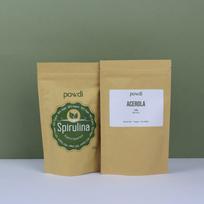 Rinkinys "Energijos ir geležies duetas": Spirulina + Acerola