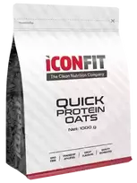 ICONFIT greito paruošimo baltymų dribsniai obuolių/cinamono sk., 1kg