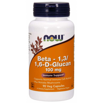Now Foods Beta 1,3/1,6- D -Glucan 100 mg 90 vcaps