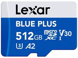 Lexar BLUE PLUS 512GB MicroSDXC UHS-I