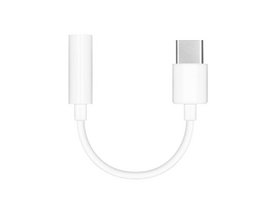 HUAWEI originalus AUX Type C (patinas) adapteris į 3,5 mm Jack (patelė) CM20 baltas
