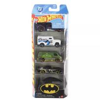 Hot Wheels: mašinėlės: Batman 5 dalių rinkinys