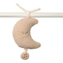 Minkštas muzikinis žaislas mėnulis Nattou Teddy, Beige