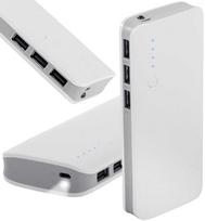 Išorinis akumuliatorius 10000mAh su 3 USB jungtimis