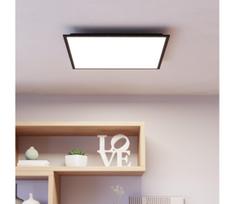 Eglo 901507-LED RGBW dimeriuojama paviršinė panelė MORADILLO-Z LED/33W/230V 60x60cm juoda