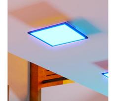 Eglo 901505-LED RGBW dimeriuojamas lubinis šviestuvas MORADILLO-Z LED/14W/230V 30x30cm juodas