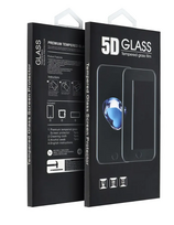 5D Pilnas klijais dengtas grūdintas stiklas - Iphone 14 Pro Max juodas