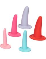 CalExotics She-ology vaginalinių plėtiklių rinkinys - Daugiaspalvis