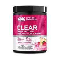 OPTIMUM NUTRITION Clear Whey Isolate + Collagen - 240g Obuoliai su avietėmis