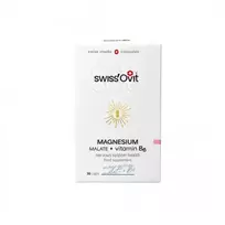 SWISSOVIT Magnesium Malate + Vitamin B6 – 30 kaps.