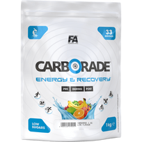 FITNESS AUTHORITY Carborade - 1000g Apelsinas