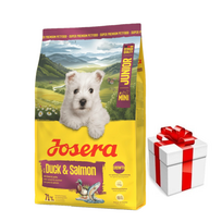 JOSERA Mini Junior Duck & Salmon 10kg + Staigmena Šunui