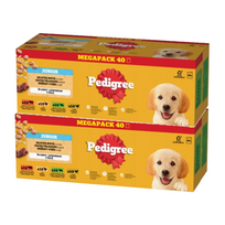PEDIGREE Junior šlapias maistas šuniukams želė 80x100g