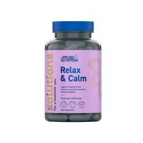 Relax & Calm - papildai nervų sistemai su ašwaganda, 60 kapsulių