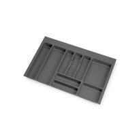 Dėklas įrankiams M80, 736x482x45 mm, plastikinis, antracitas