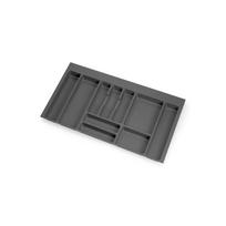 Dėklas įrankiams M90, 836x482x45 mm, plastikinis, antracitas