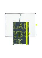 Užrašų knygutė L-Y-O, A6,192lap.juod