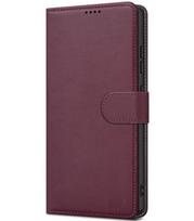 Raudonas atverčiamas dėklas Samsung Galaxy S26 telefonui "Fancy Wallet"