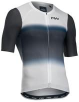 Dviratininko marškinėliai Northwave Blade Air S/S white-black