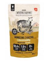 WIEJSKA ZAGRODA Superfoods Avinienė su antis ir katžole drėgnas maistas katėms 100 g