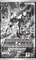 Digimon Card Game Limited Card Pack FINAL CREST LM-08