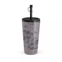 Kelioninis puodelis Burga Capricorn - Travel Mug, 500 ml / Straw / Purple