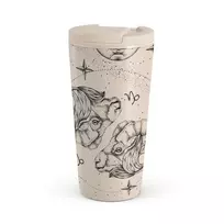 Kelioninis puodelis Burga Capricorn - Travel Mug, 500 ml / Flap / Nude