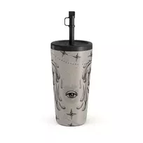 Kelioninis puodelis Burga Aquarius - Travel Mug, 500 ml / Straw / Nude