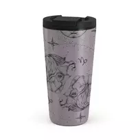 Kelioninis puodelis Burga Capricorn - Travel Mug, 500 ml / Flap / Purple