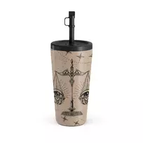 Kelioninis puodelis Burga Libra - Travel Mug, 500 ml / Straw / Beige