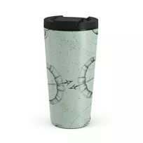 Kelioninis puodelis Burga Sagittarius - Travel Mug, 500 ml / Flap / Turquoise