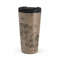 Kelioninis puodelis Burga Capricorn - Travel Mug, 500 ml / Flap / Beige