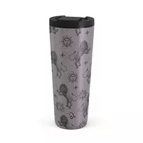Kelioninis puodelis Burga Leo - Travel Mug, 700 ml / Flap / Purple