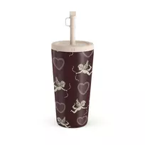 Kelioninis puodelis Burga Lovestruck - Travel Mug, 500 ml / Straw