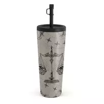 Kelioninis puodelis Burga Libra - Travel Mug, 700 ml / Straw / Nude