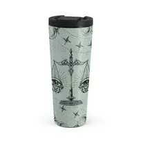 Kelioninis puodelis Burga Libra - Travel Mug, 700 ml / Flap / Turquoise