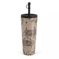 Kelioninis puodelis Burga Cancer - Travel Mug, 700 ml / Straw / Beige
