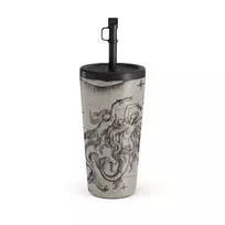 Kelioninis puodelis Burga Virgo - Travel Mug, 500 ml / Straw / Nude